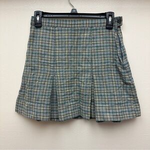Plaid Mini Skirt